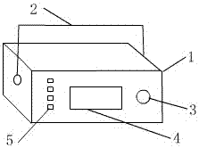 Microcomputer temporary protection device of power transmission line