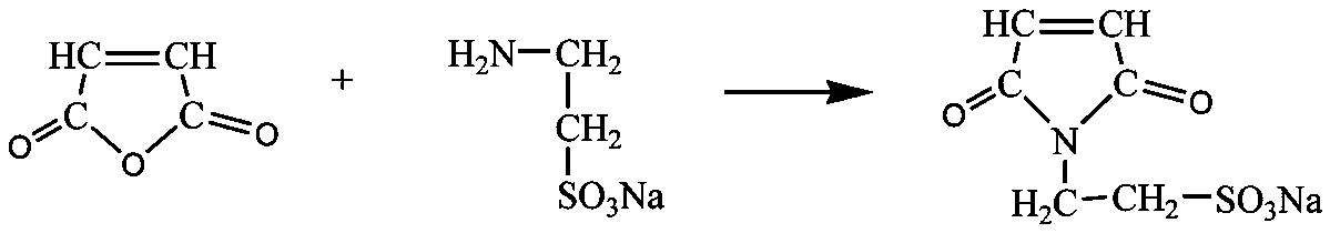N-maleimide-N-sodium isethionate and method for preparing same