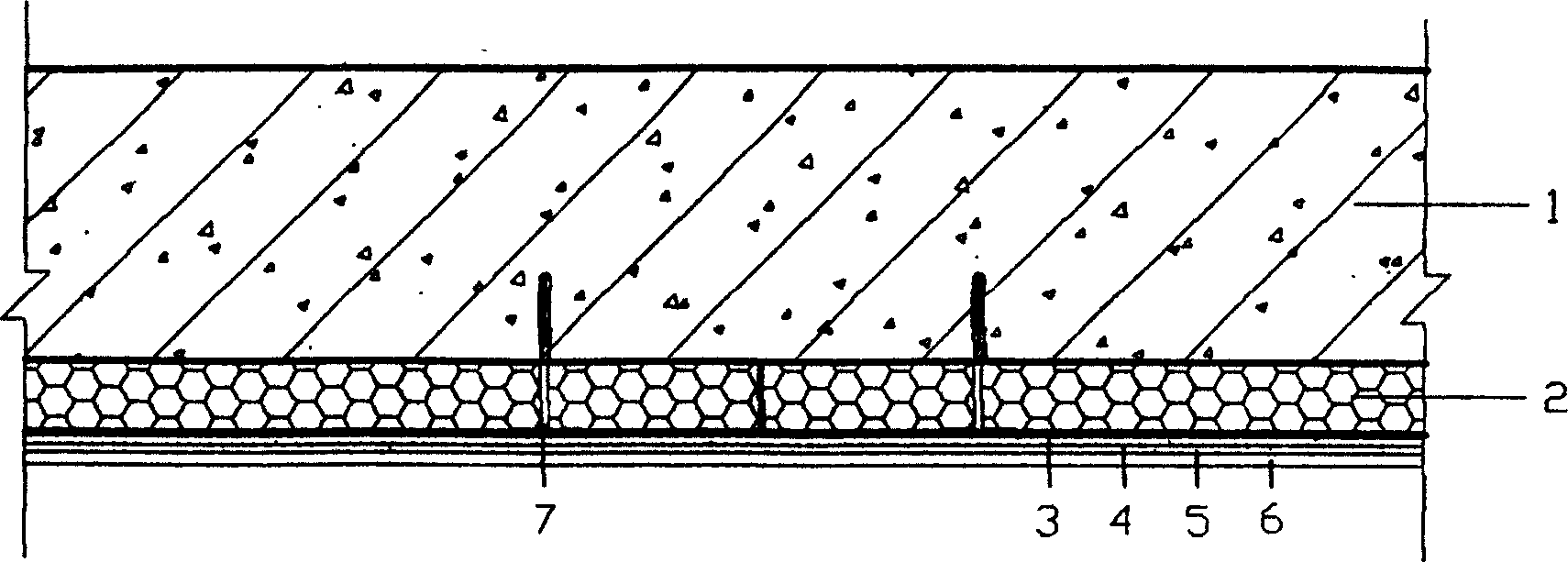 Wall body heat insulating construction method