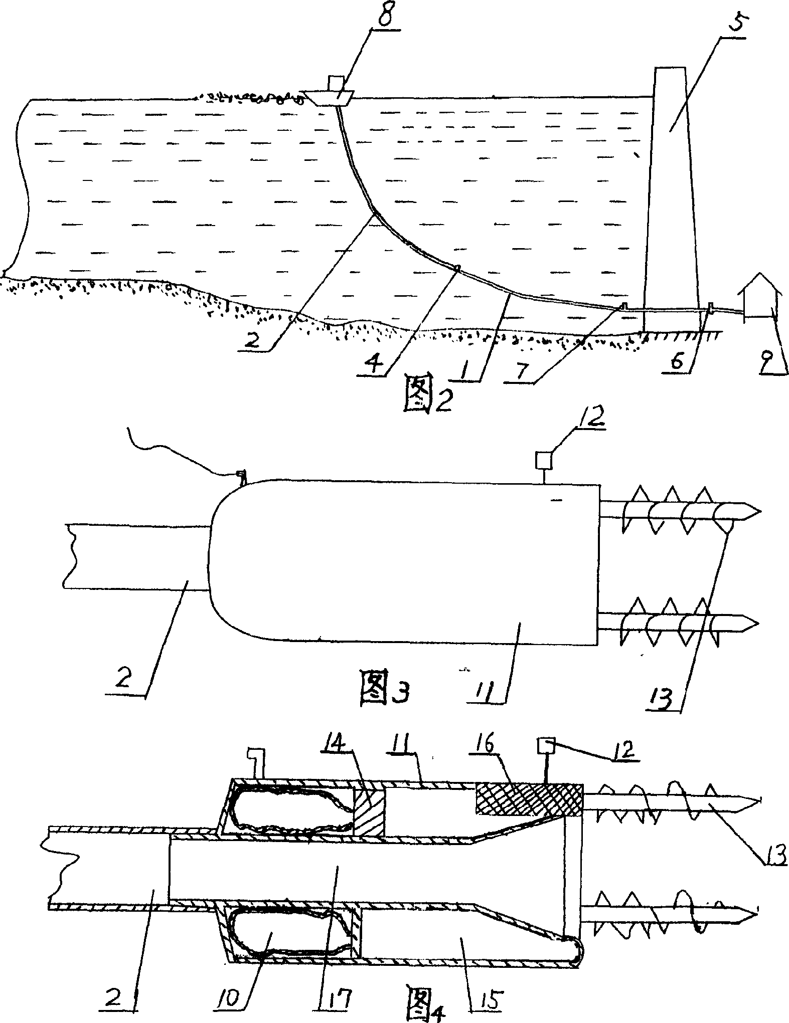 Self-desilting and dredging method and apparatus for reservoir