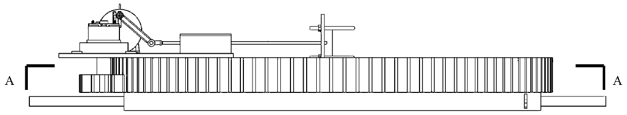 A horizontal cyclic loading system and loading method suitable for vibration tests of offshore wind turbine pile foundations