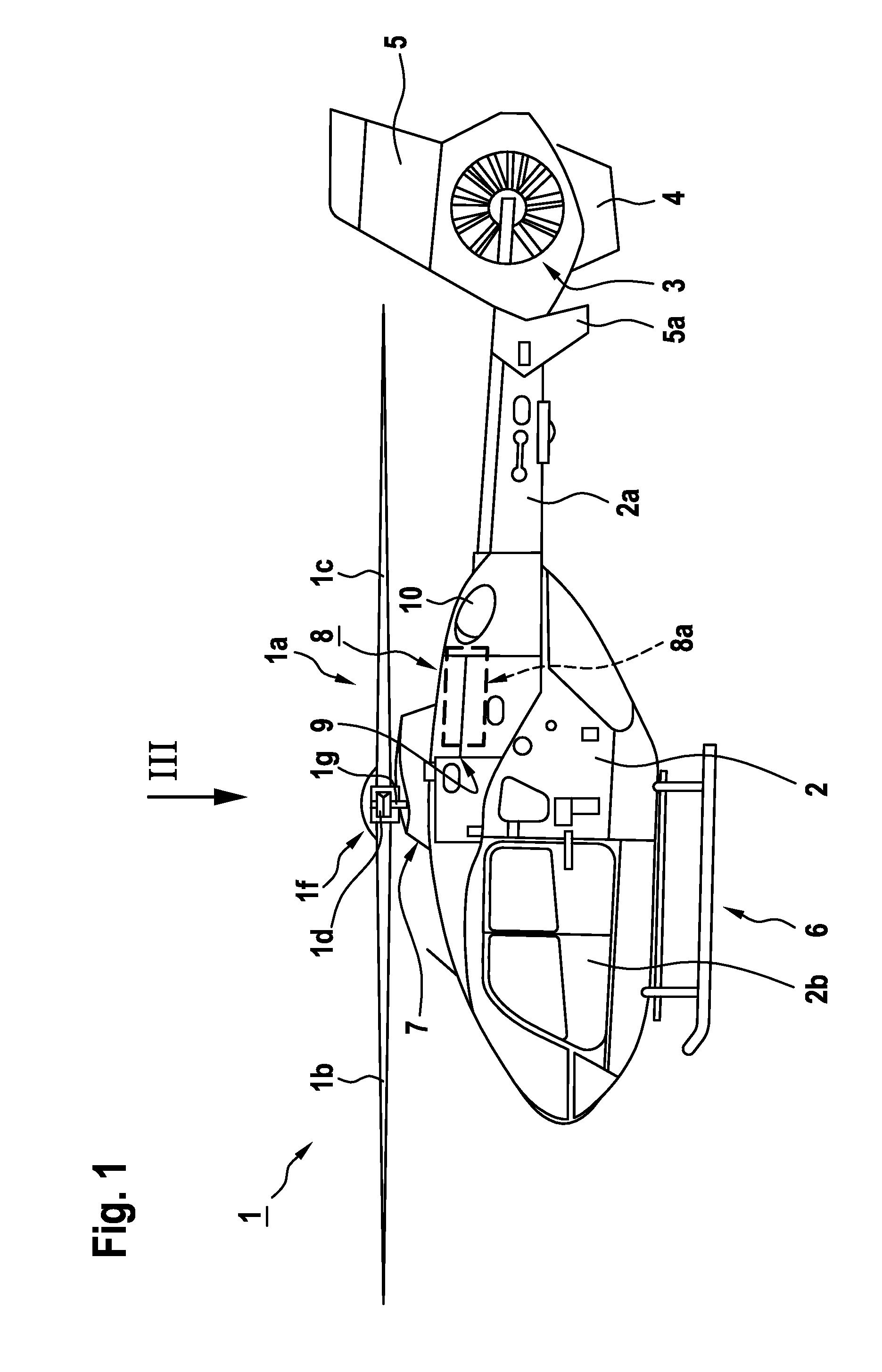 Aircraft with an air intake for an air breathing propulsion engine