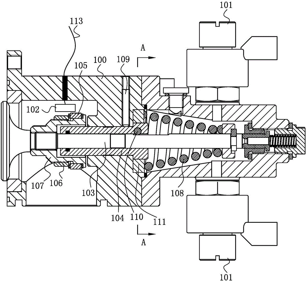 Hydraulically powered gas injection valve