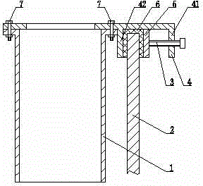 Filtering device for liquid level measurement and control of flotation cell