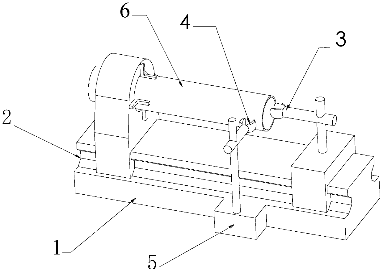 Automatic polishing machine with quartz furnace tube and polishing method