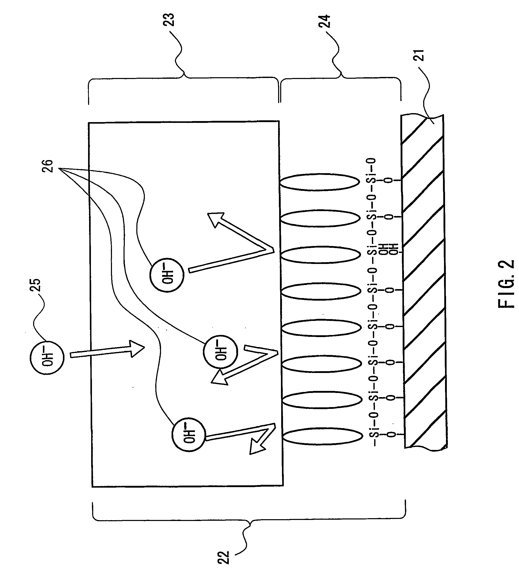 Water-repellent film and method for producing the same, and ink jet head and ink jet type recording apparatus using the same