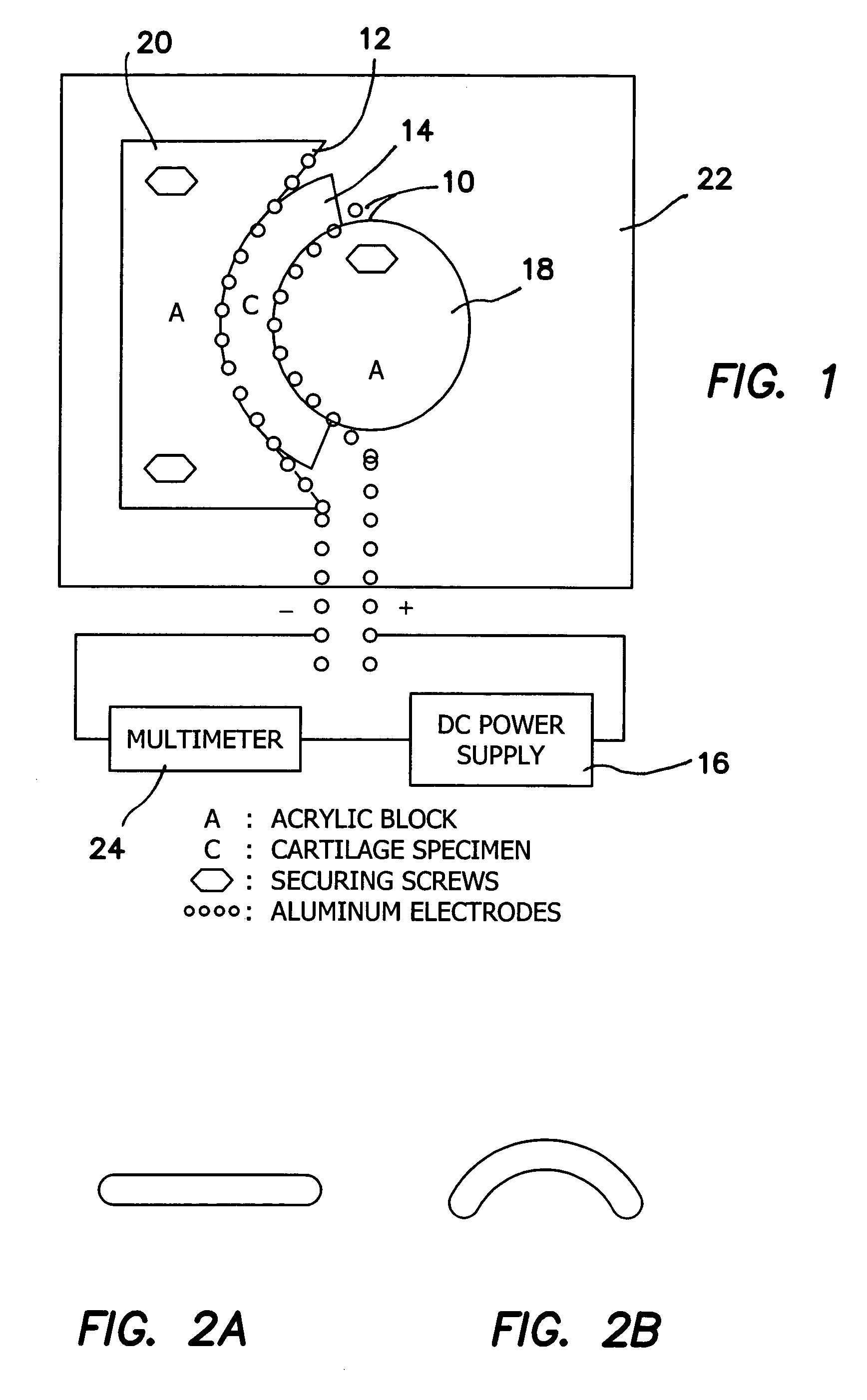 Method and apparatus for the control and monitoring of shape change in tissue