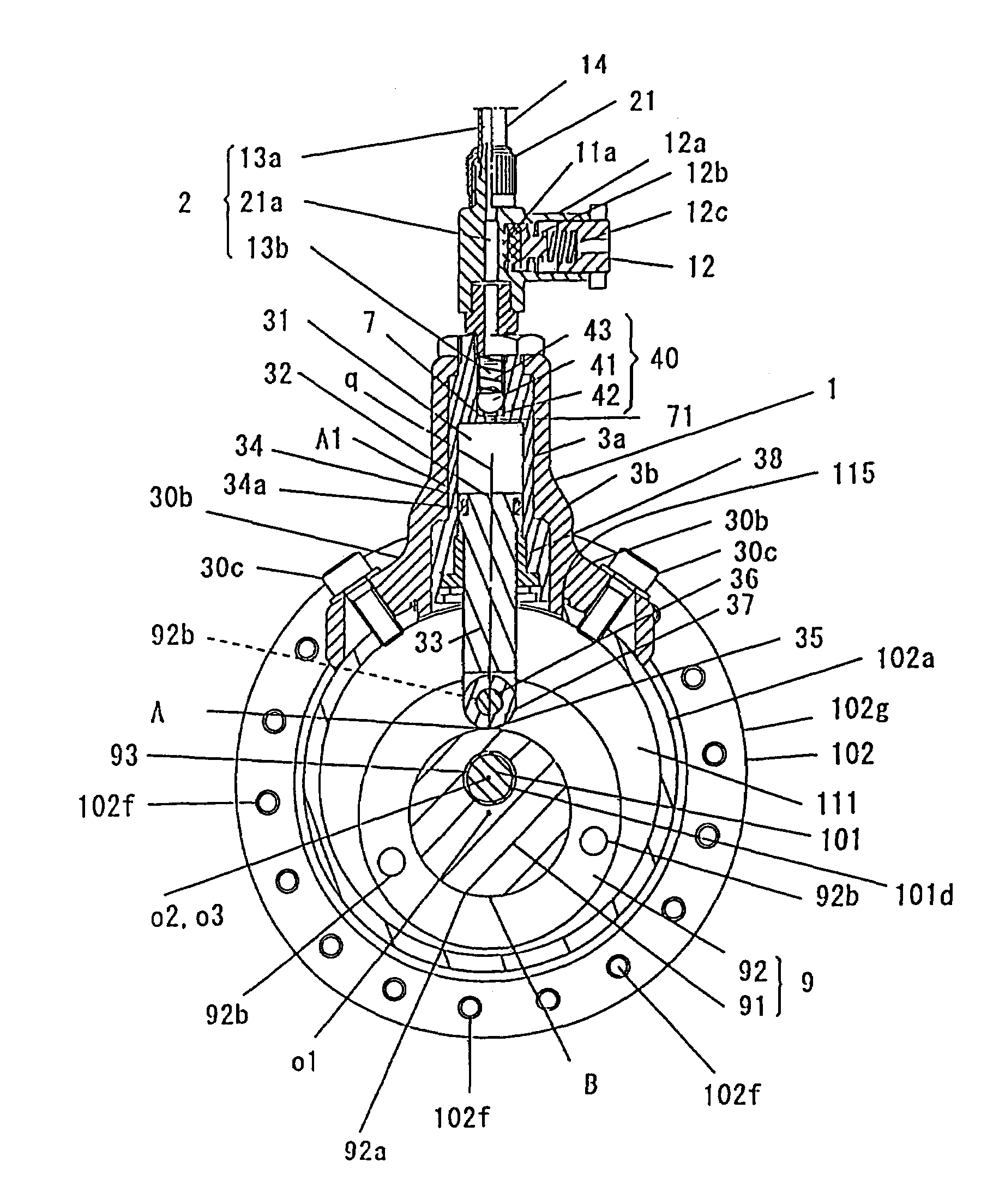 Automatic air-feeding mechanism for pneumatic tire