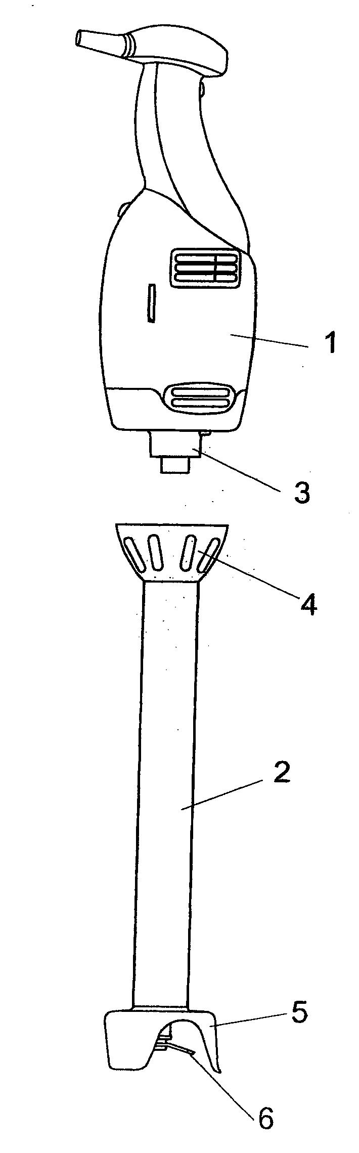 Releasable Coupling Device Between a Tool Shank and a Motor Assembly in Hand-Held Blenders
