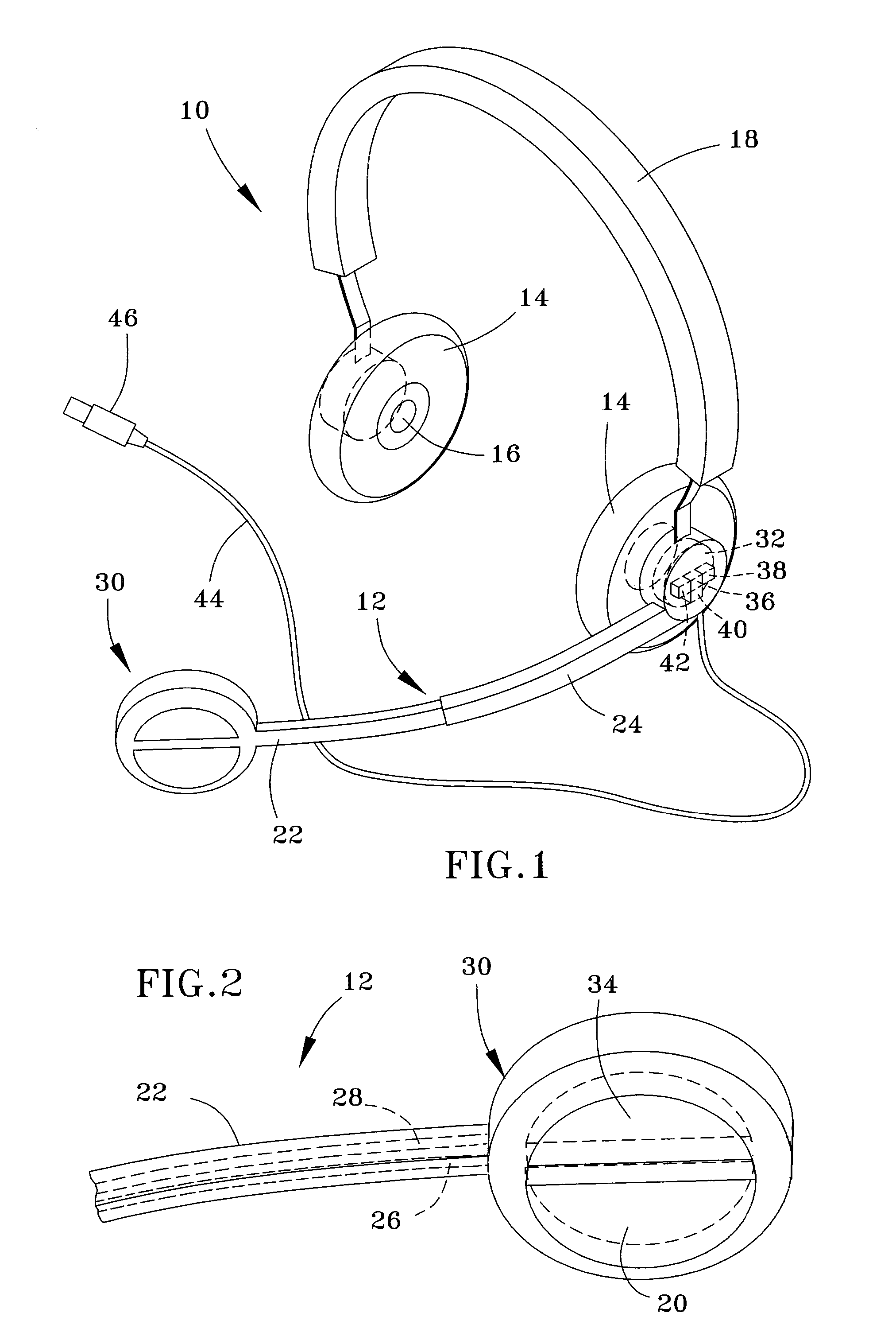 Gaming headset with integrated microphone and adapted for olfactory stimulation
