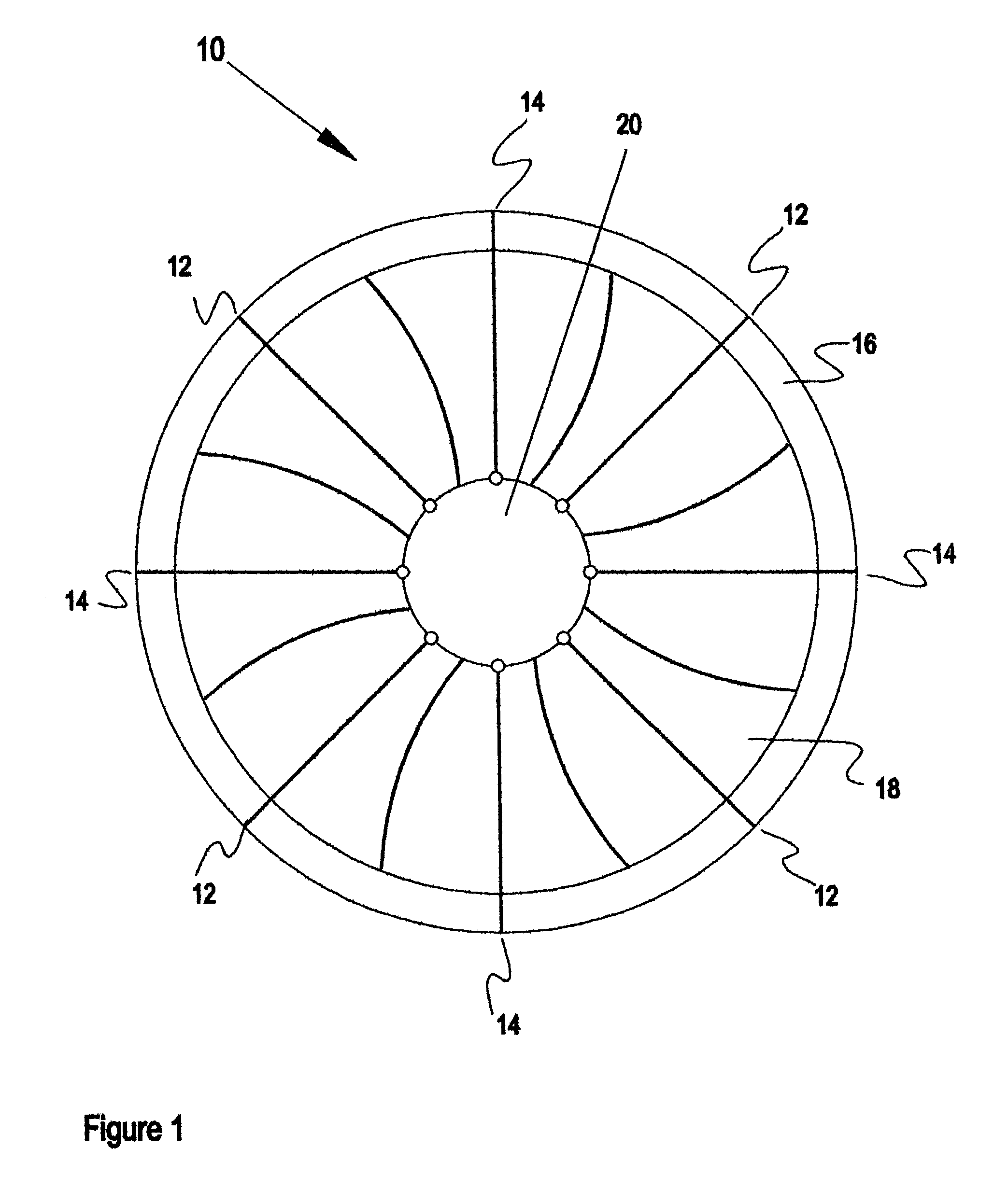 Reconstructed refractive index spatial maps and method with algorithm
