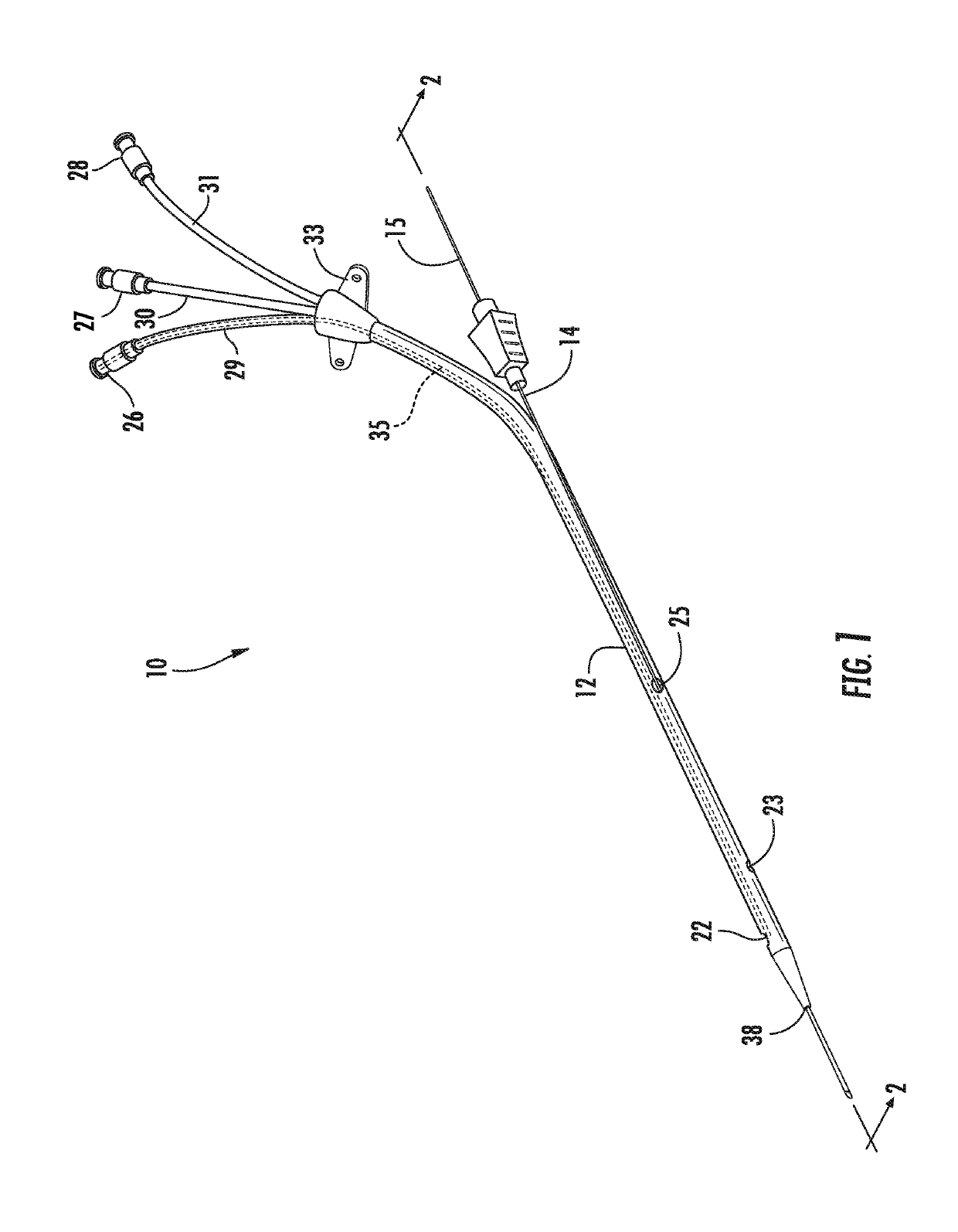Rapid insertion integrated catheter and method of using an integrated catheter