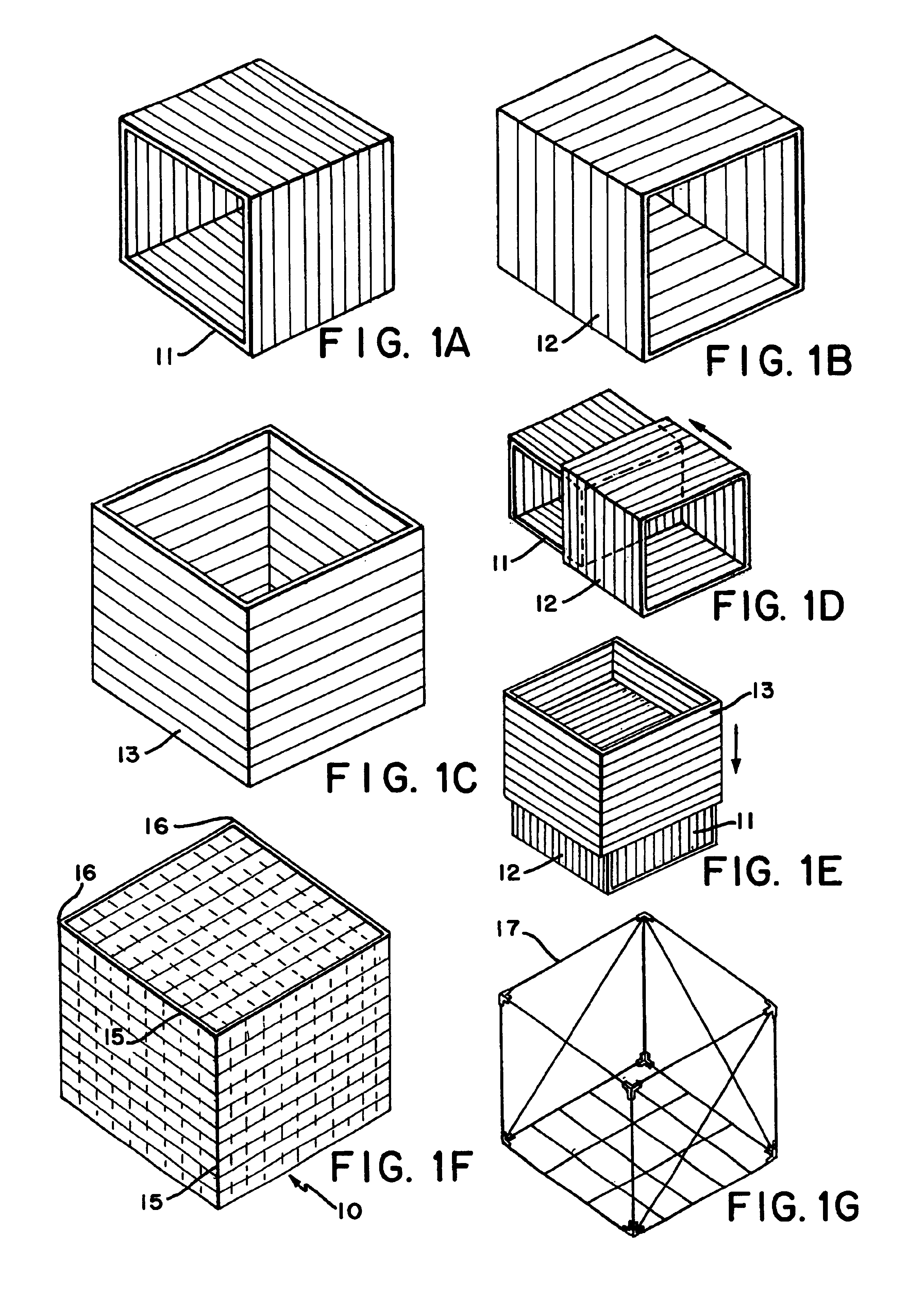 Blast resistant and blast directing containers and methods of making