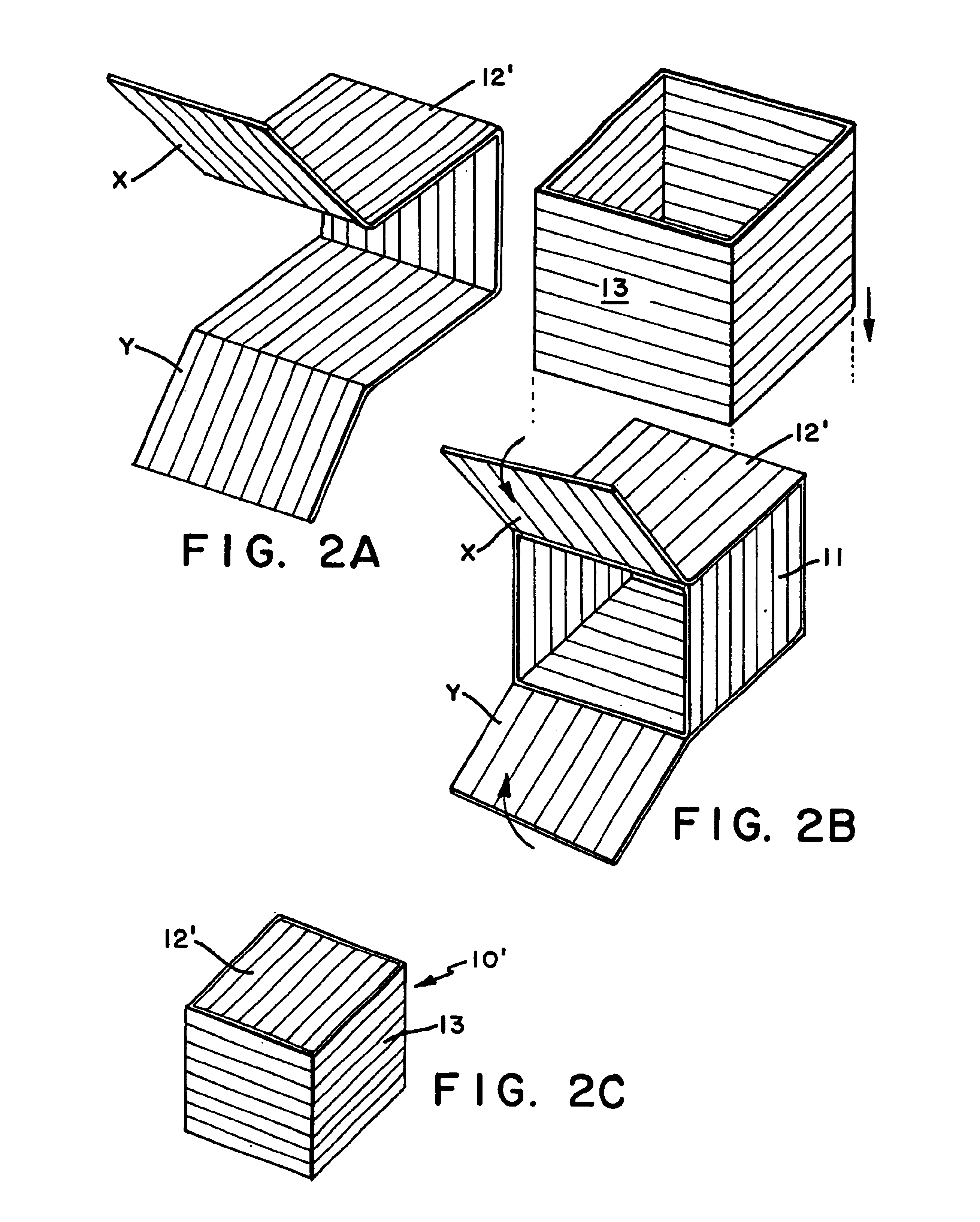 Blast resistant and blast directing containers and methods of making