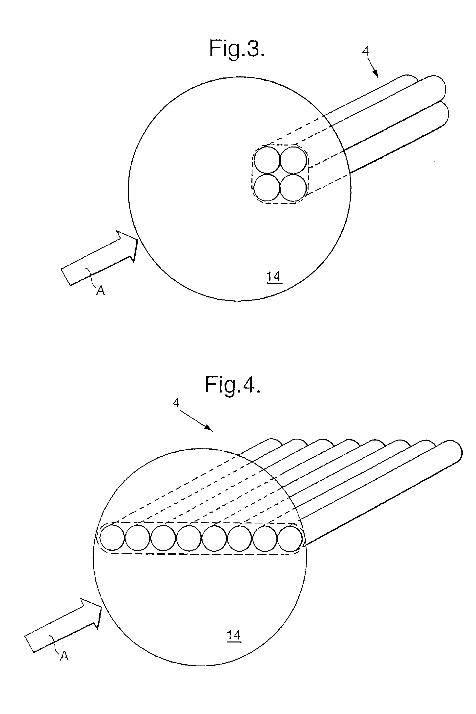 Method and a system for multi-pixel ranging of a scene