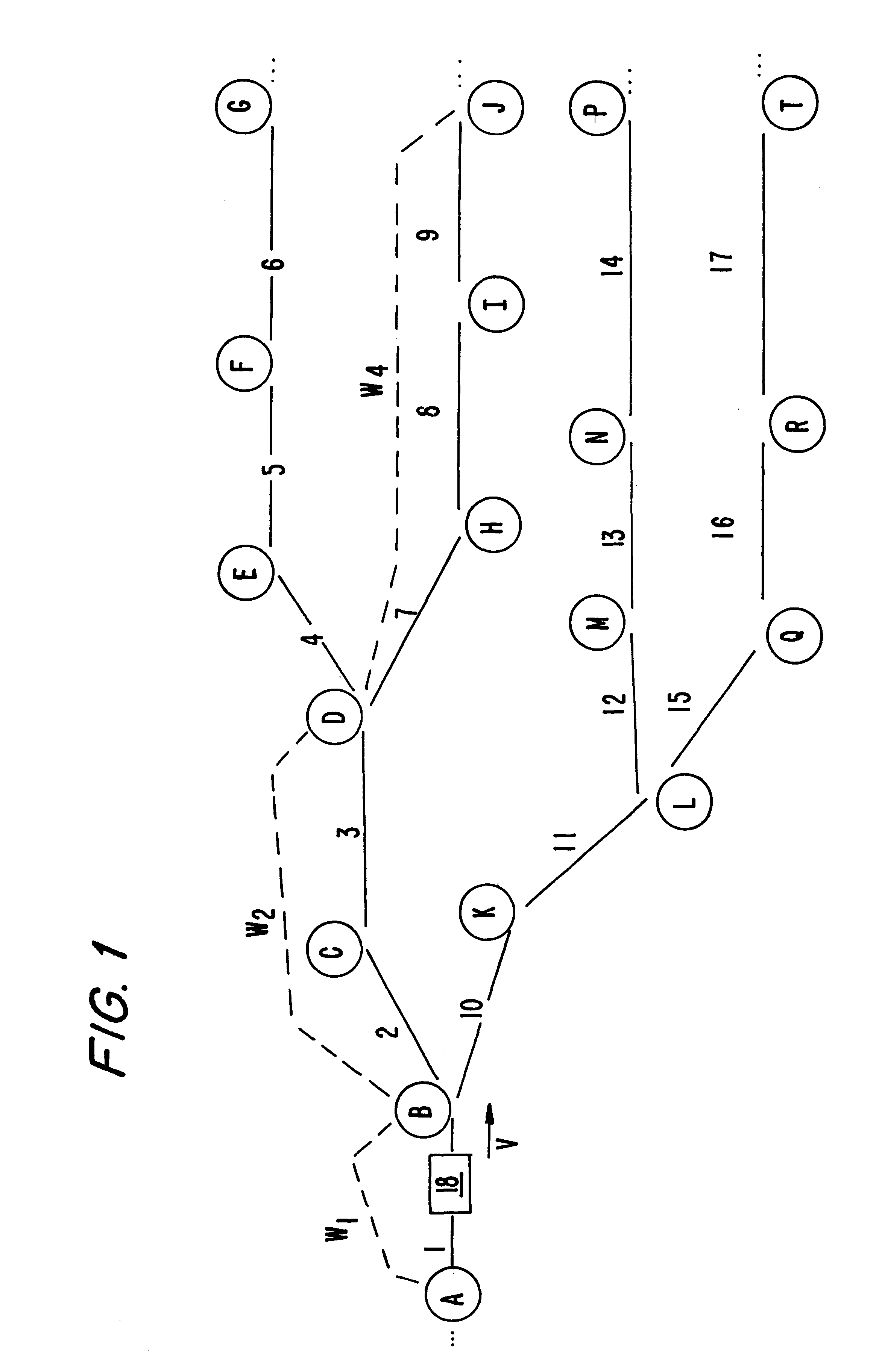 Process and apparatus for transmitting route information and analyzing a traffic network in a vehicular navigation system