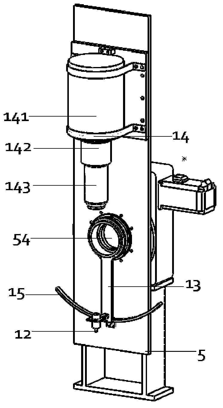 Multi-mode little animal molecular image imaging device and imaging method