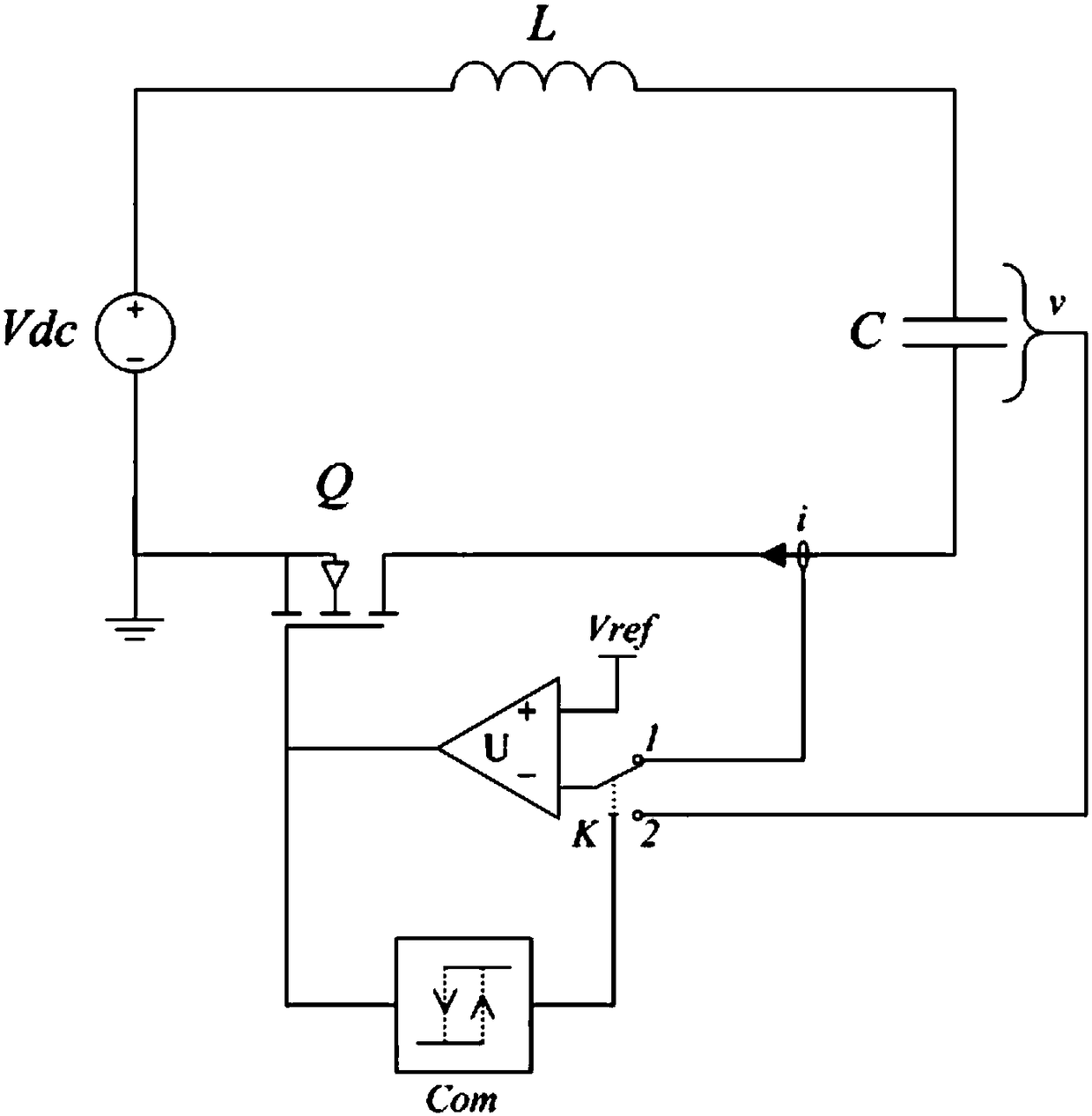 Surge suppression circuit with double independent closed loops