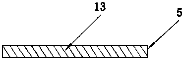 Composite under-sleeper base plate and sleeper thereof