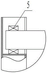 Height-adjustable fabric accommodating frame