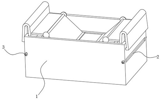 Metal plating fixing device convenient to control