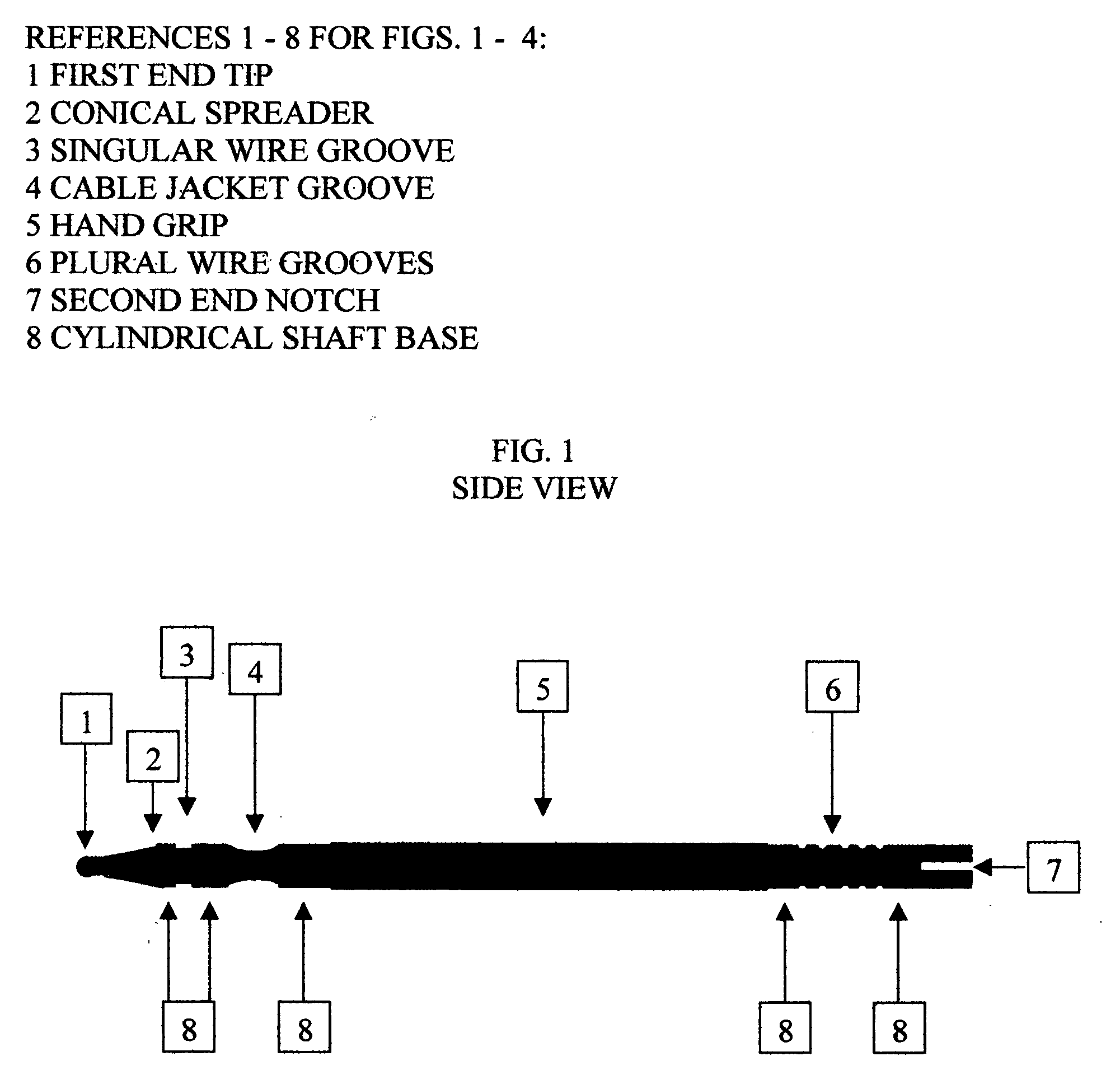 Wire and separation prep-tool