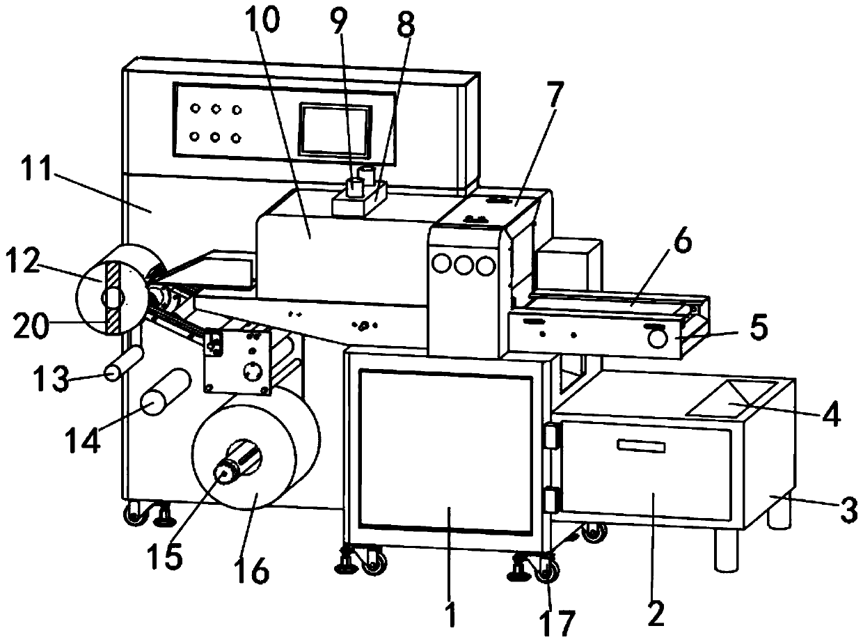 Edge sealing device for mask formation and using method thereof