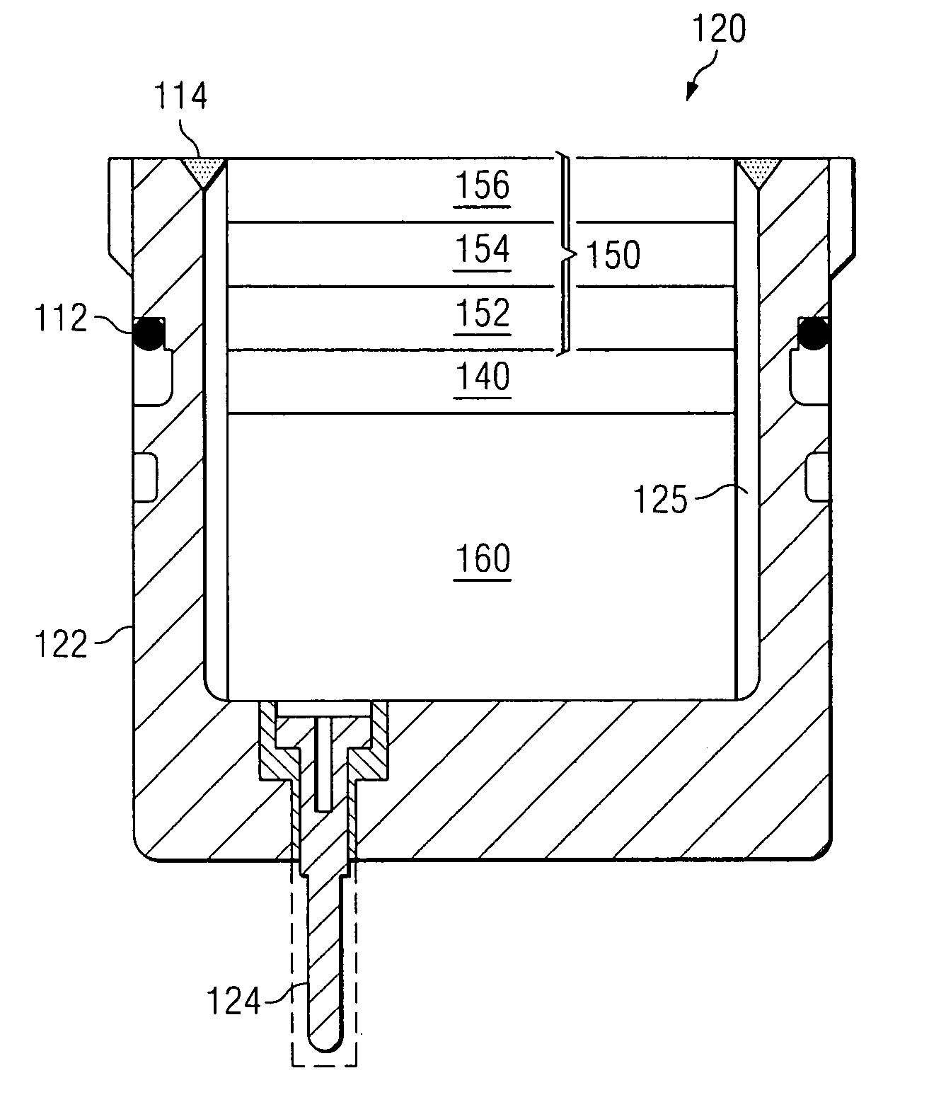 Matching layer assembly for a downhole acoustic sensor