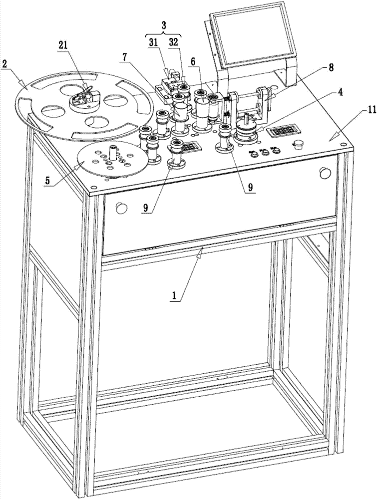 Automatic self-adhesive label rewinding equipment