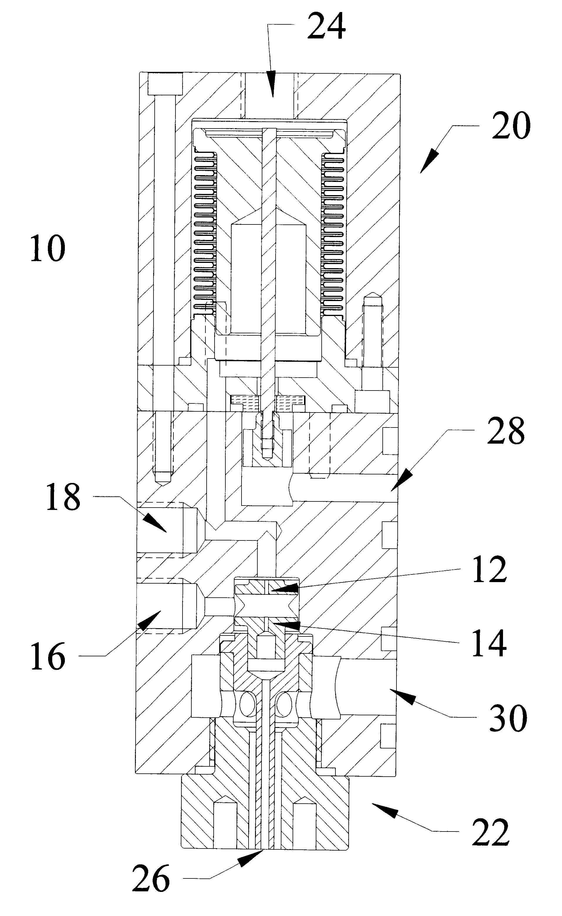 Flow monitor for rewet showers