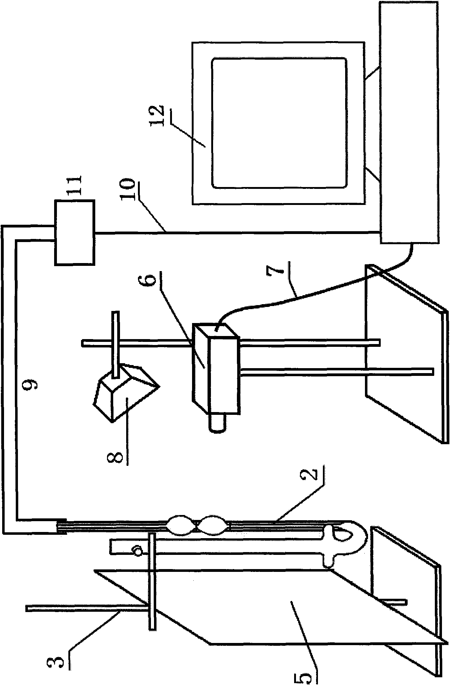 Computer vision-based system and computer-vision based method for automatically measuring viscosity of colored liquid