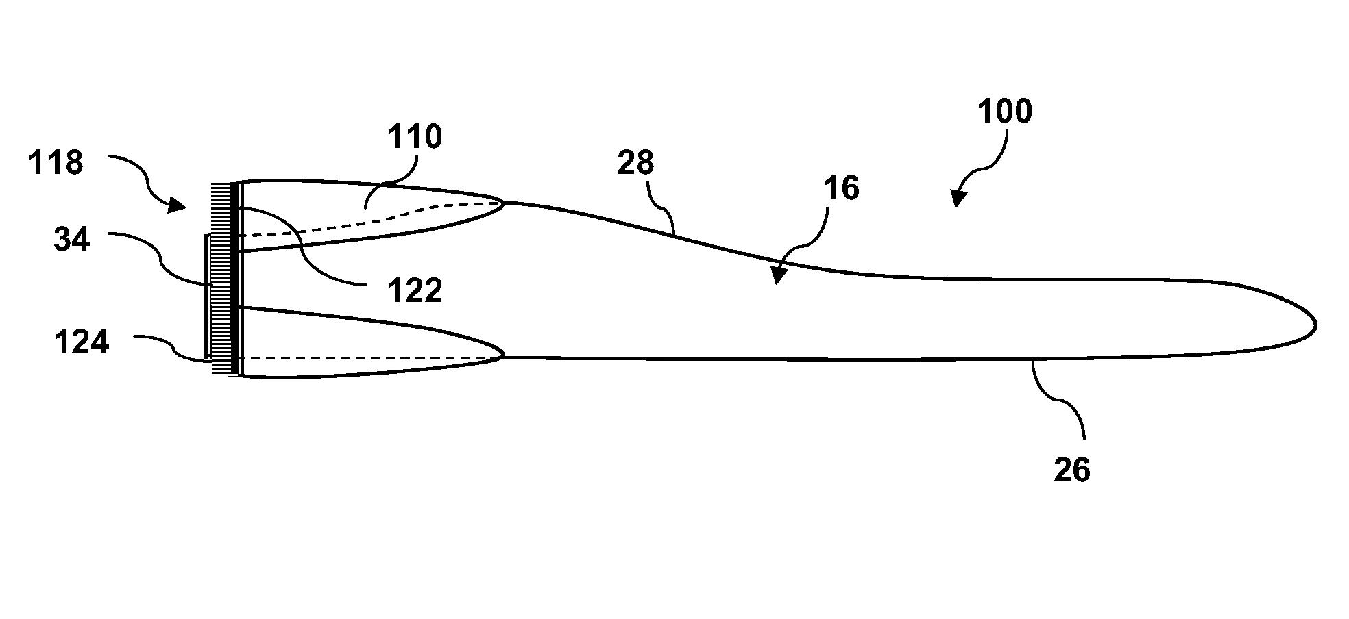 Wind turbine rotor blade assembly with root curtain