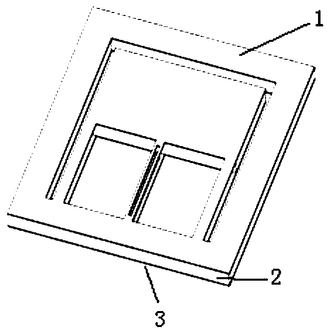 Accelerometer chip and processing technology and accelerometer based on qos technology