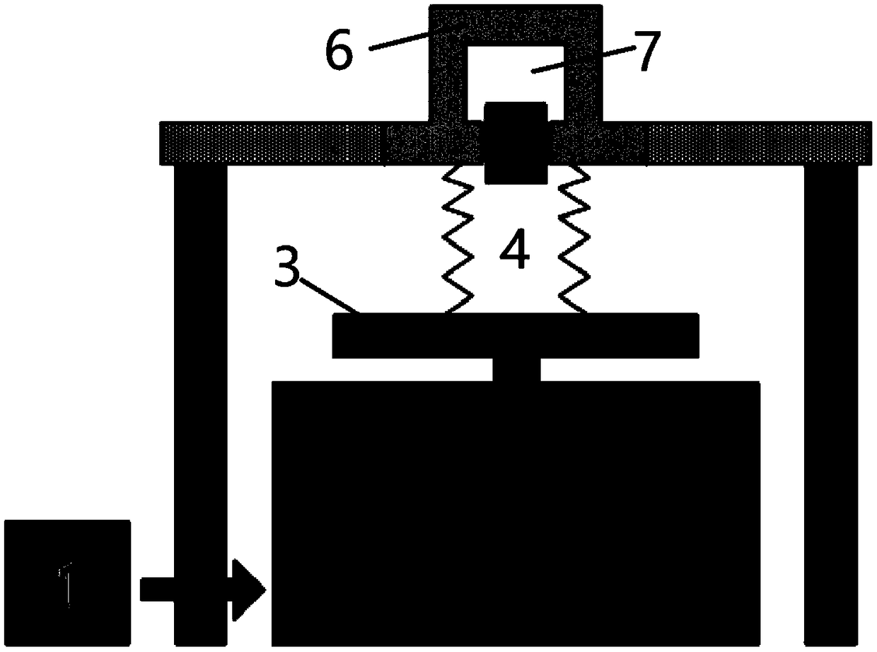 Micro dynamic pressure generator based on liquid-gas pressure conversion and working method