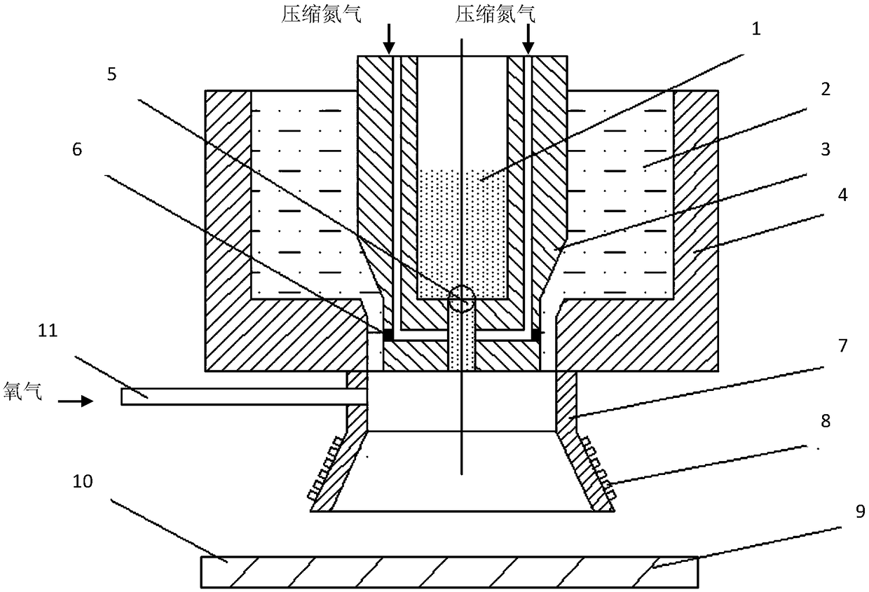 Low temperature resistant aluminum alloy composite material and preparation method thereof