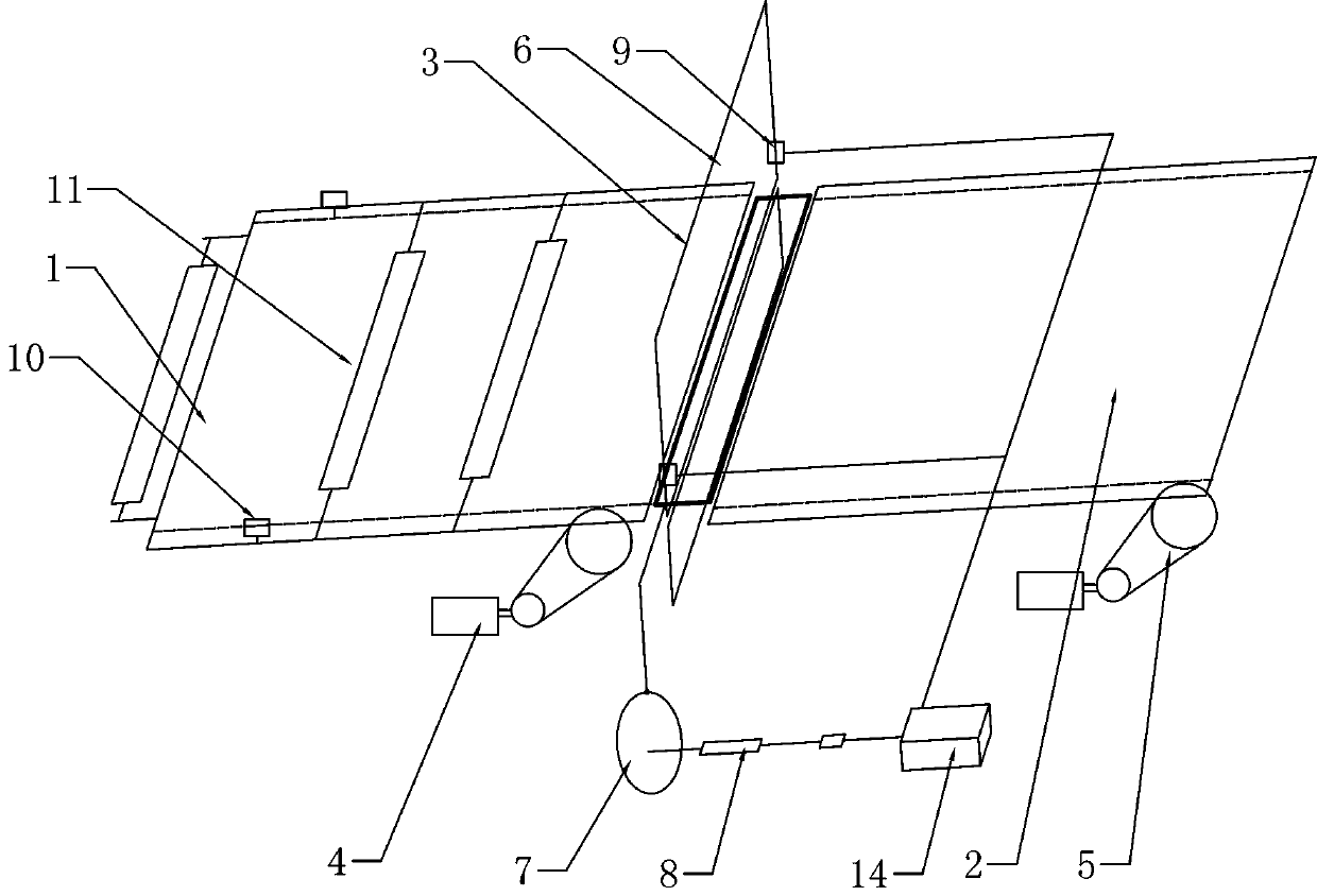 A rubber fixed-length automatic cutting machine and cutting method