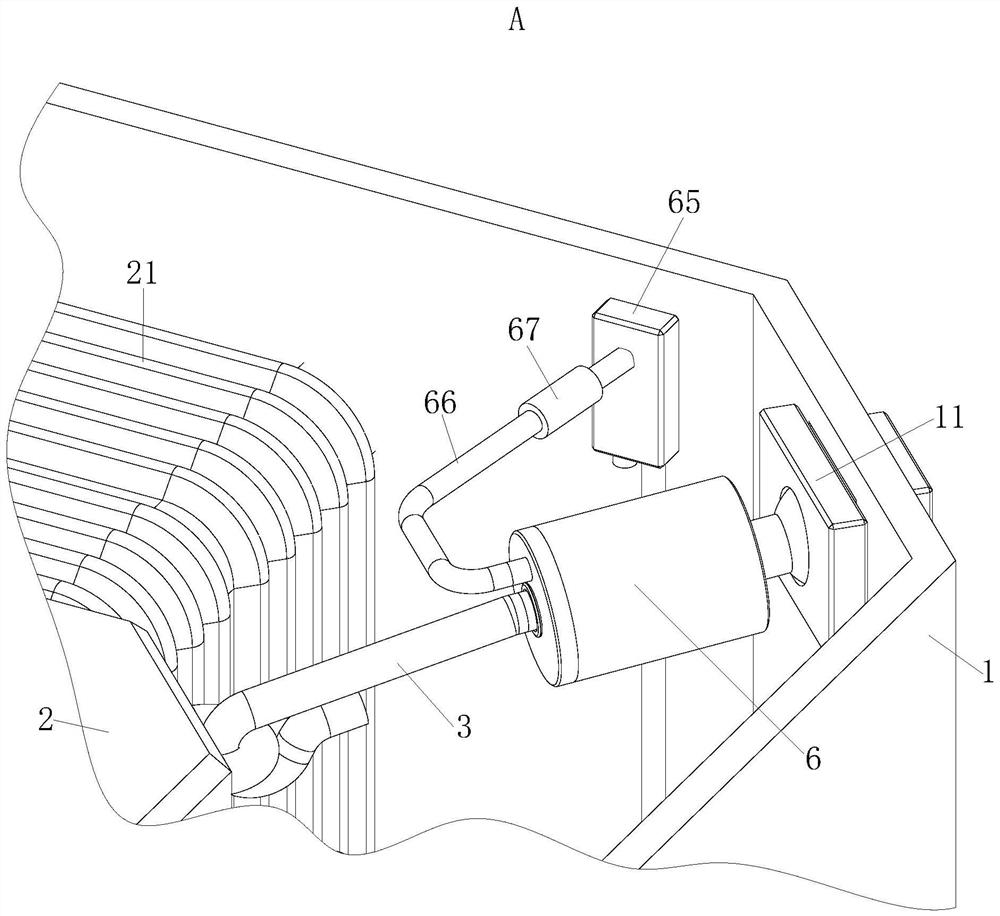 Suspension type damping new energy battery module