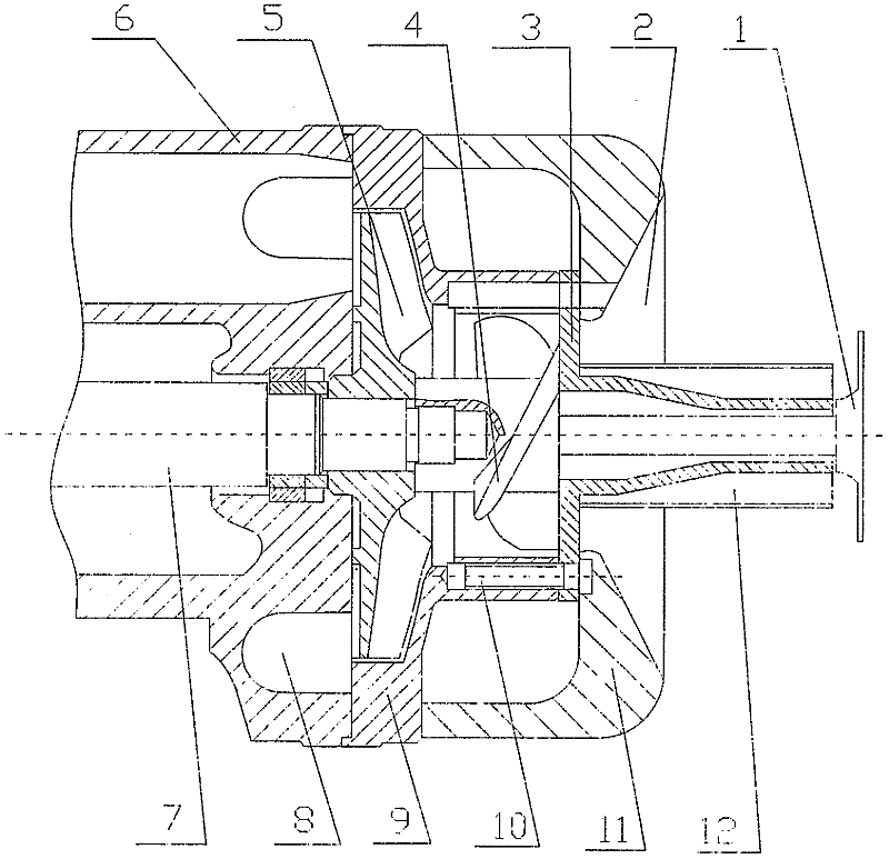 Centrifugal pump with cutting devices