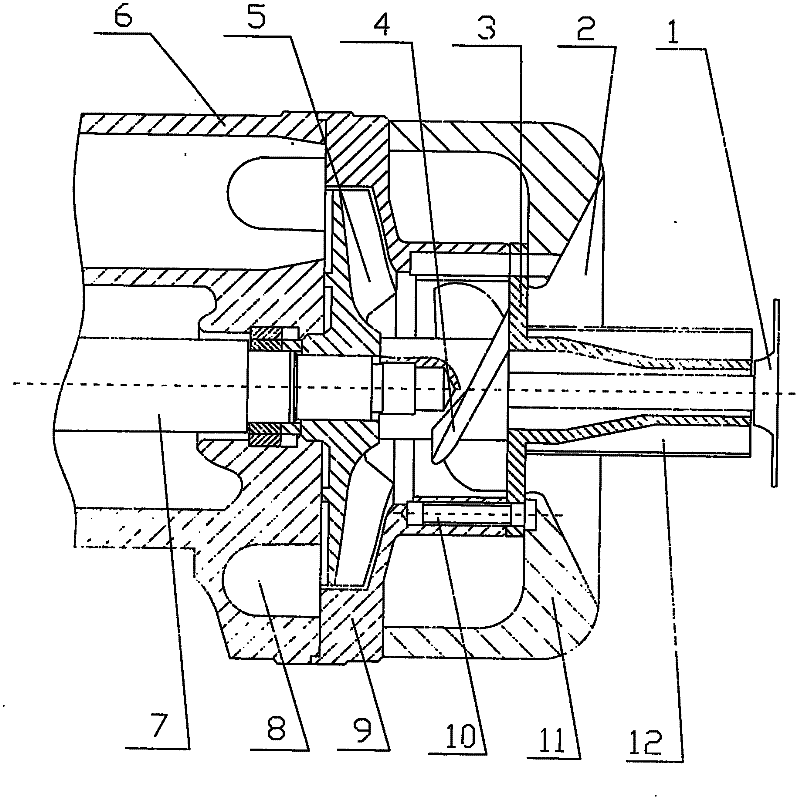 Centrifugal pump with cutting devices