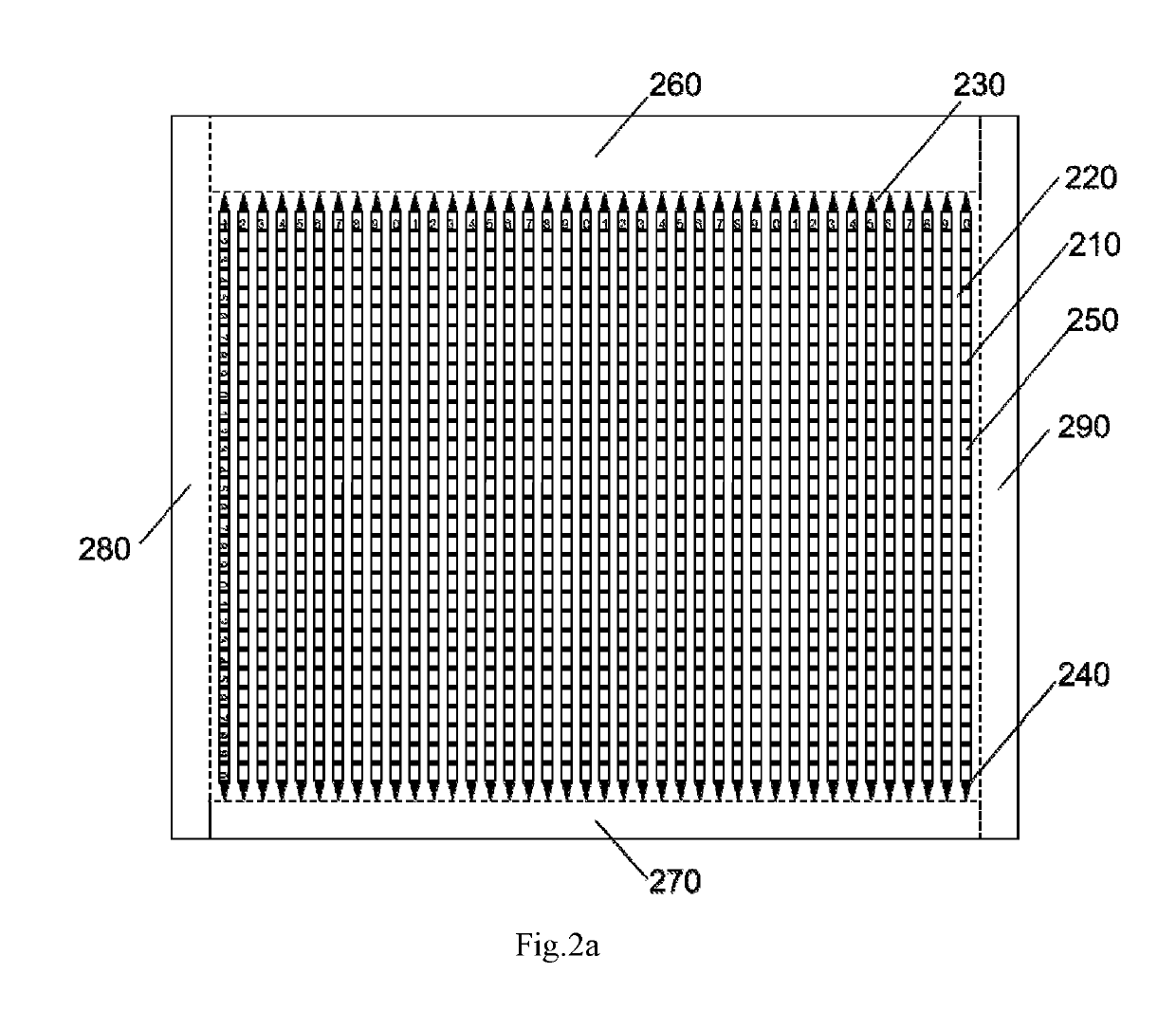 Gel electrophoresis chip