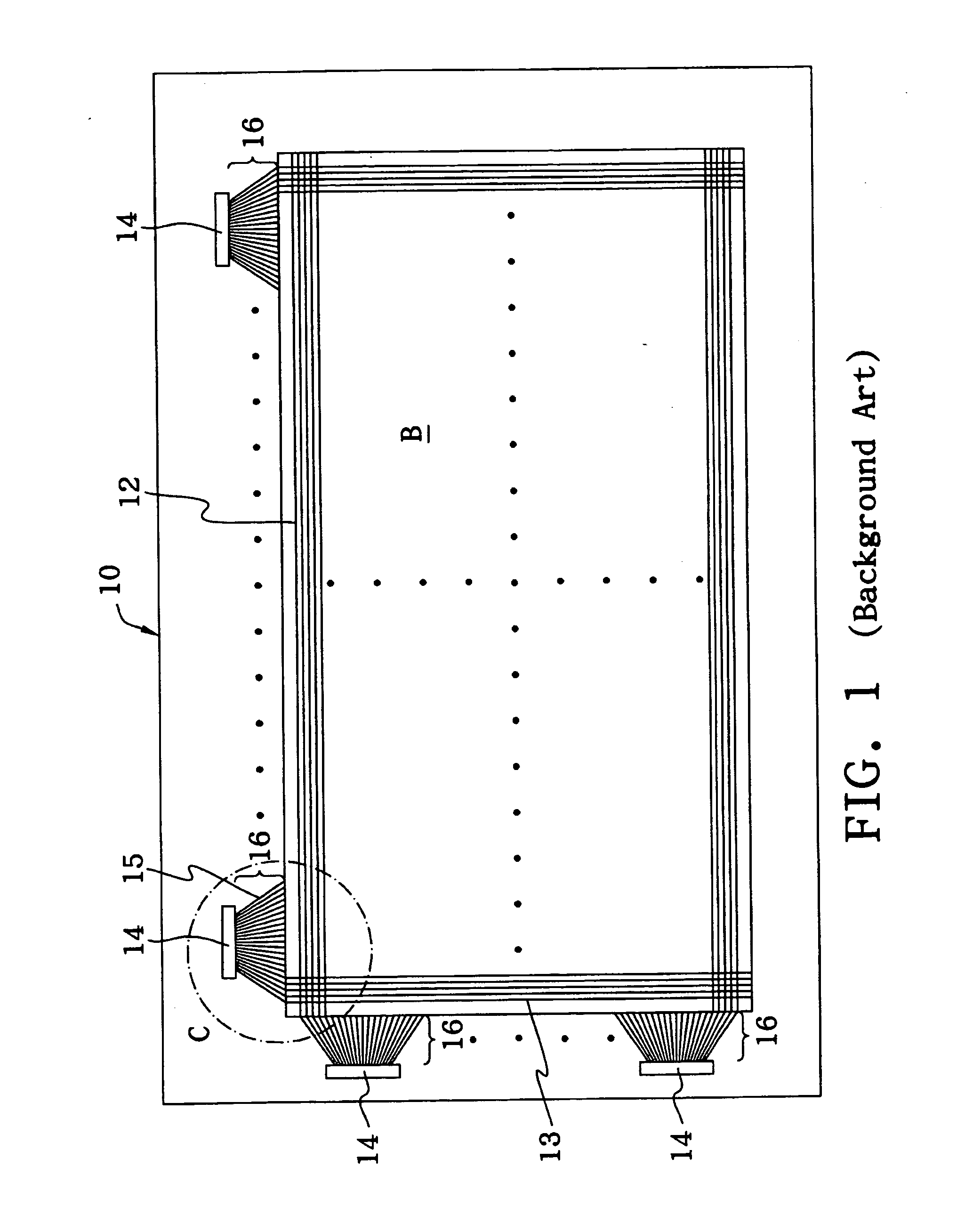 Liquid crystal display panel with reduced flicker
