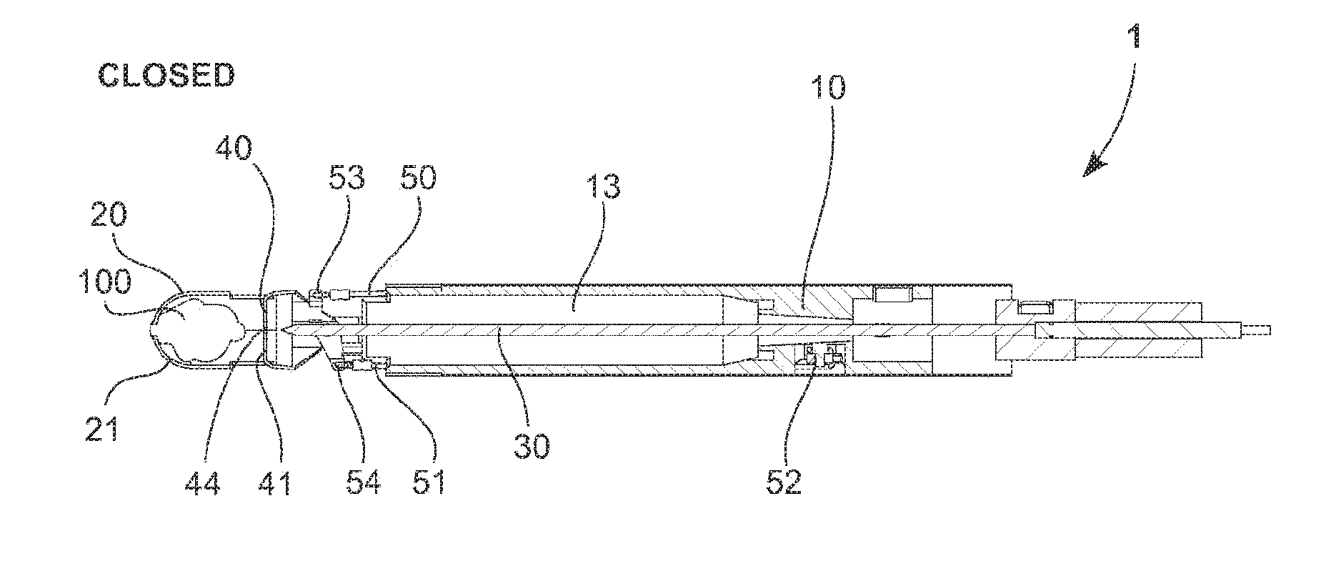 Endoscopic device for multiple sample biopsy