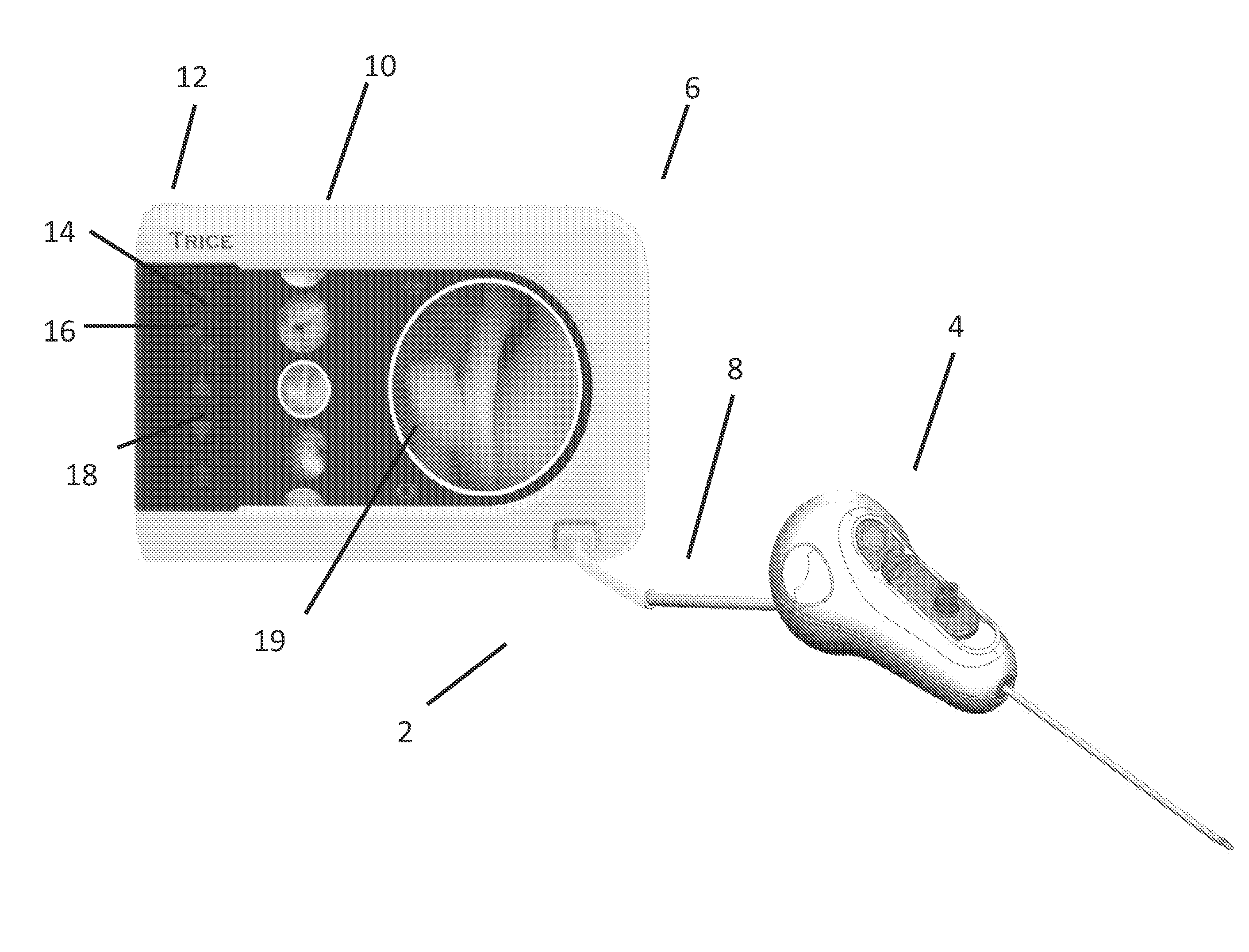 Fully integrated, disposable tissue visualization device