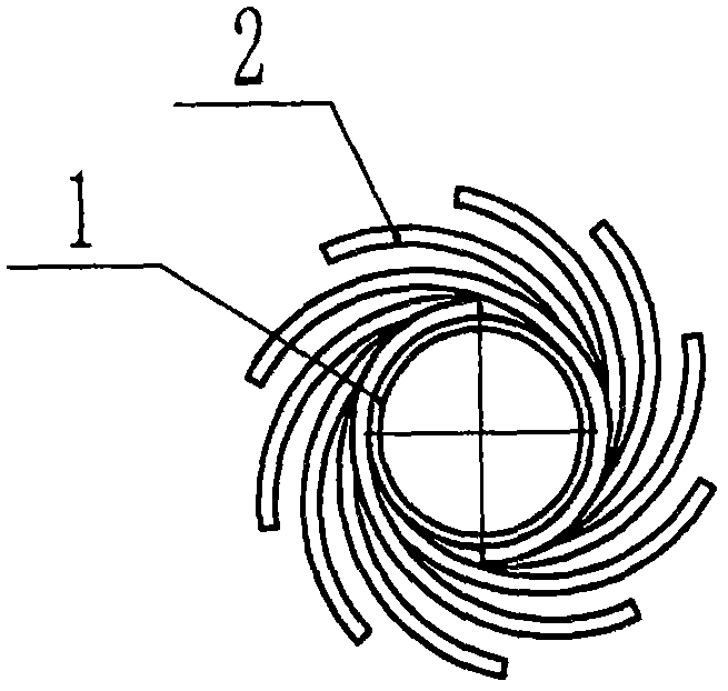 Elastic-tooth returning-straw burying operation assembly