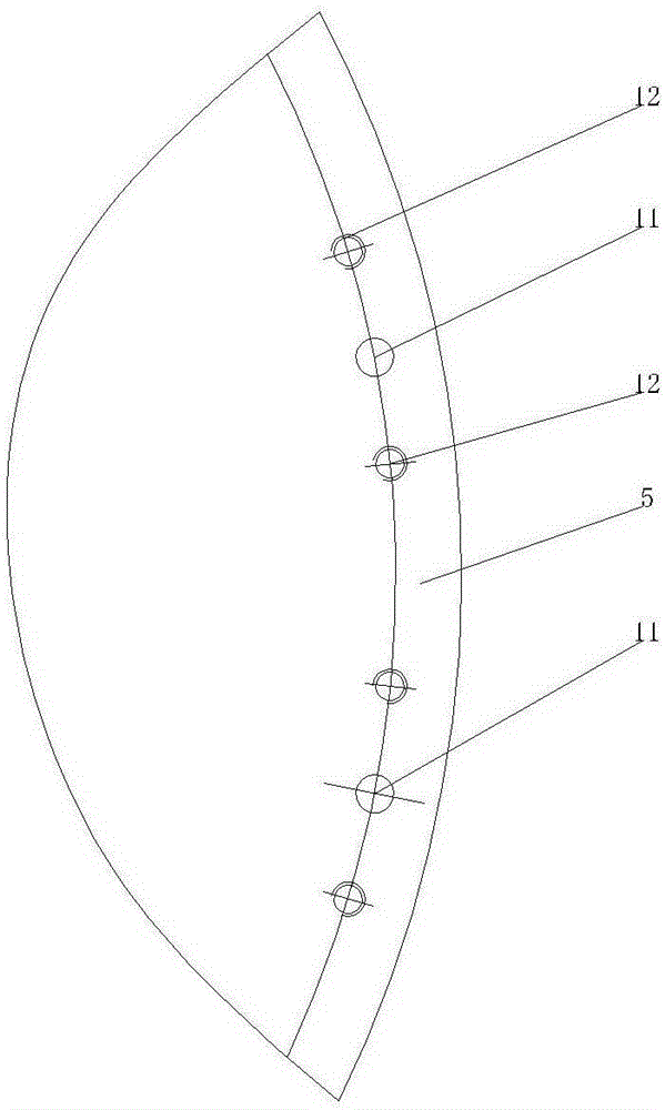 Needle dial adjusting structure of double-faced knitting machine