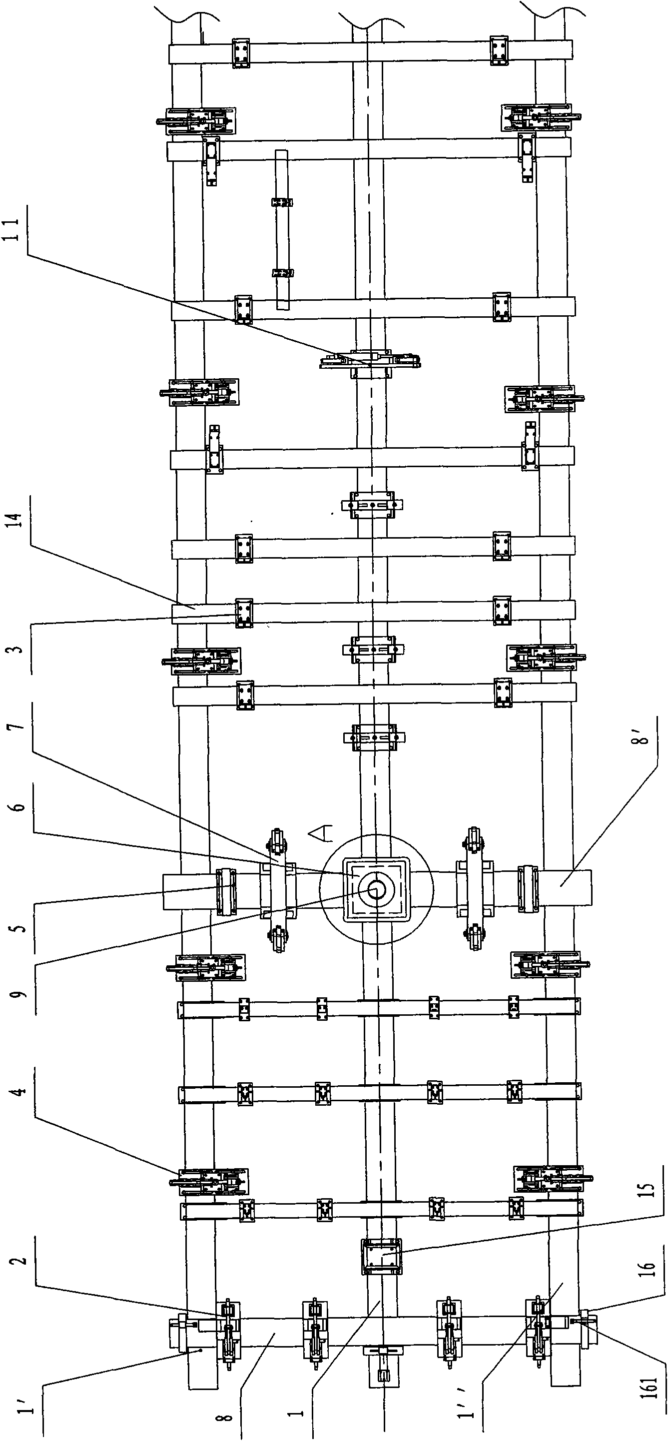 Production method of chassis of railway vehicle