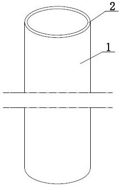 Capillary microfluidic reactor with controllable fixed area of ​​catalytic material and preparation method