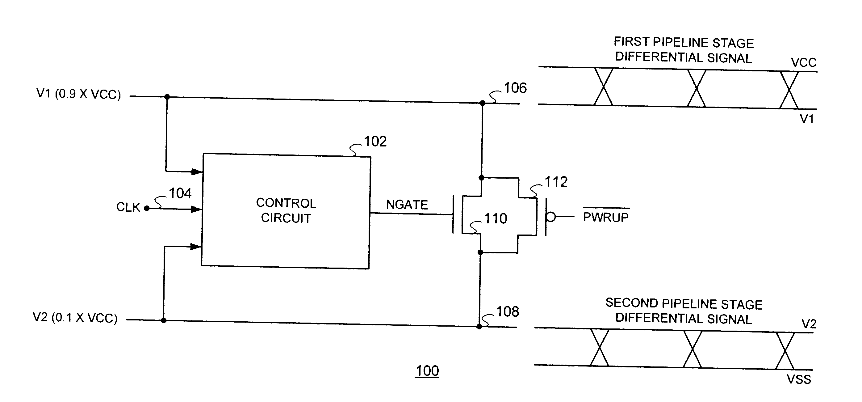 Short-circuit charge-sharing technique for integrated circuit devices