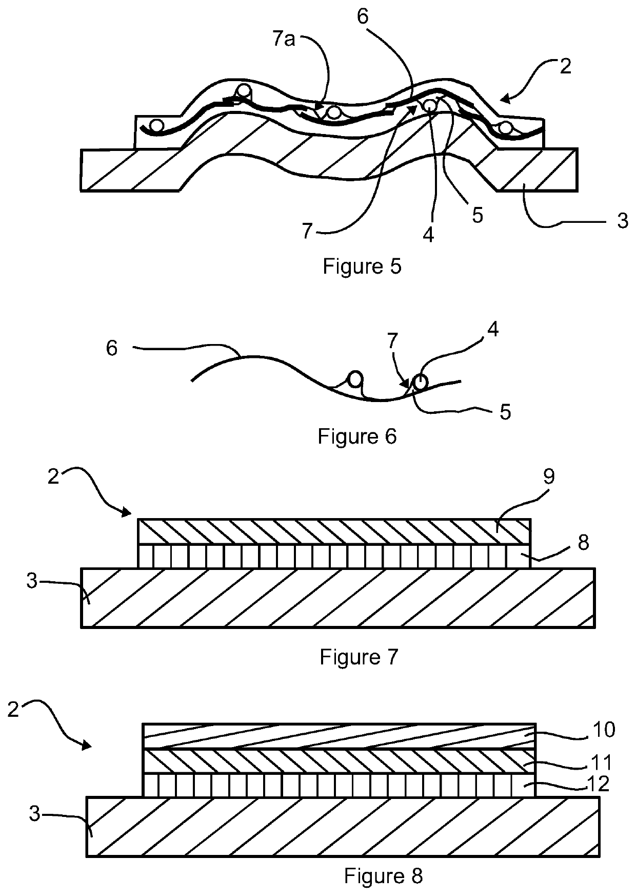 Device having a substrate configured to be thermoformed coupled to an electrically conductive member