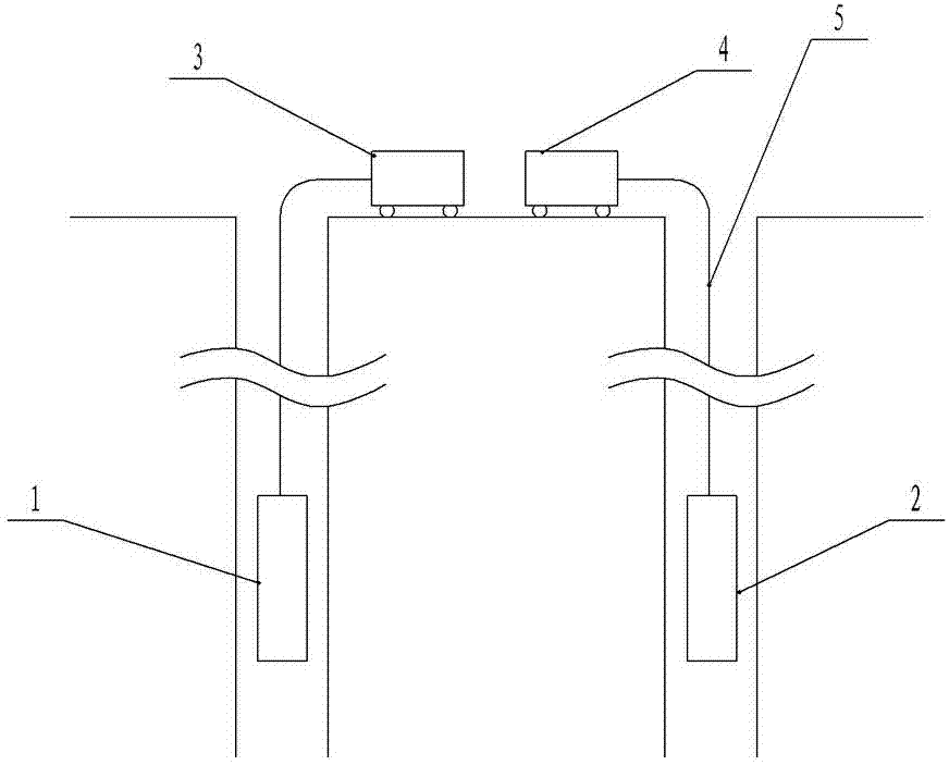 System and method for monitoring cross-hole electromagnetic transient